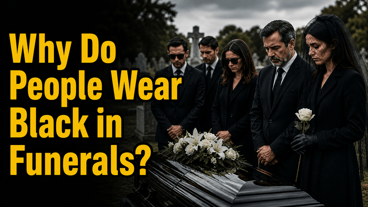 Why Do People Wear Black In Funerals?