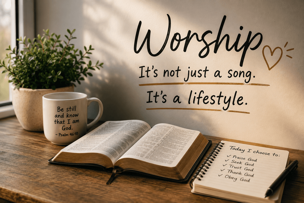 WORSHIP IS MORE THAN SINGING