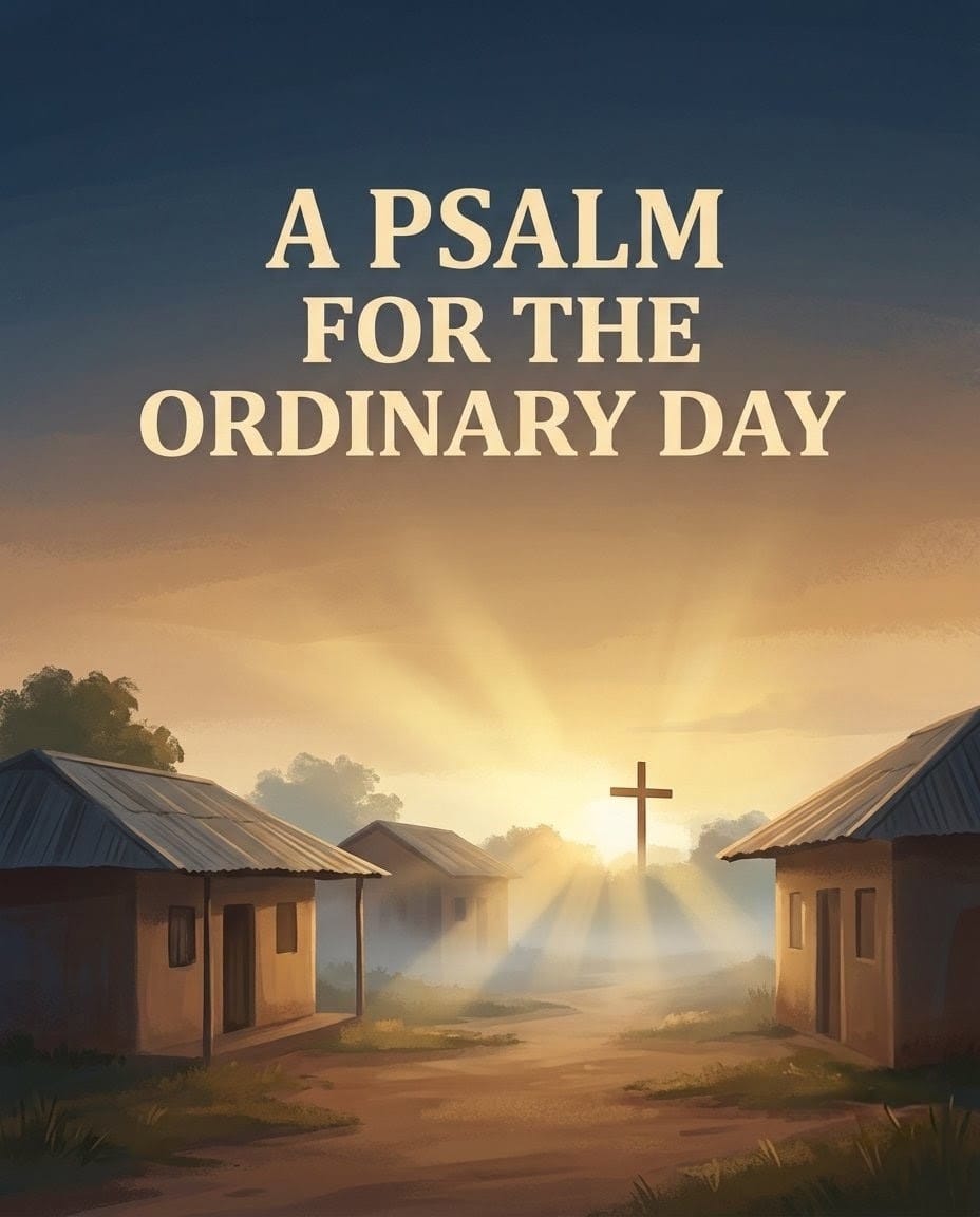 A PSALM FOR THE ORDINARY DAY