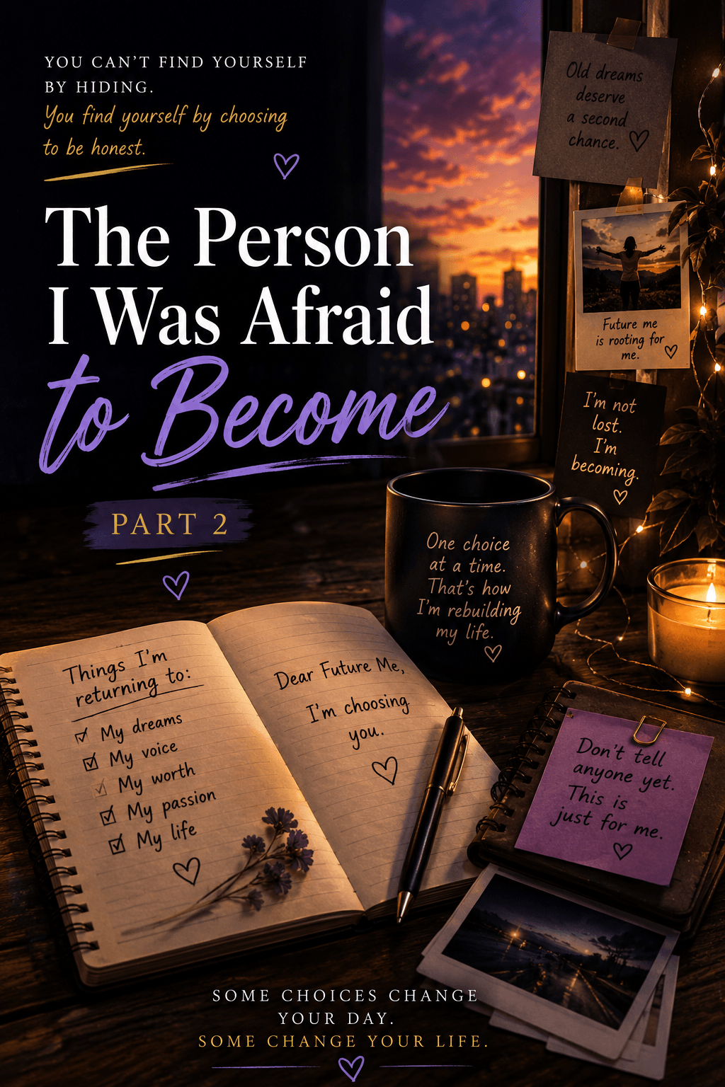 THE PERSON I WAS AFRAID TO BECOME