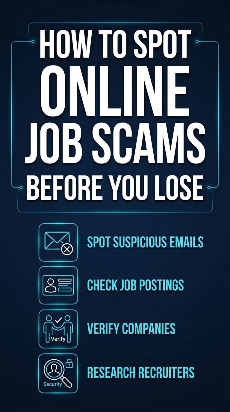 How to Spot Online Job Scams Before You Lose