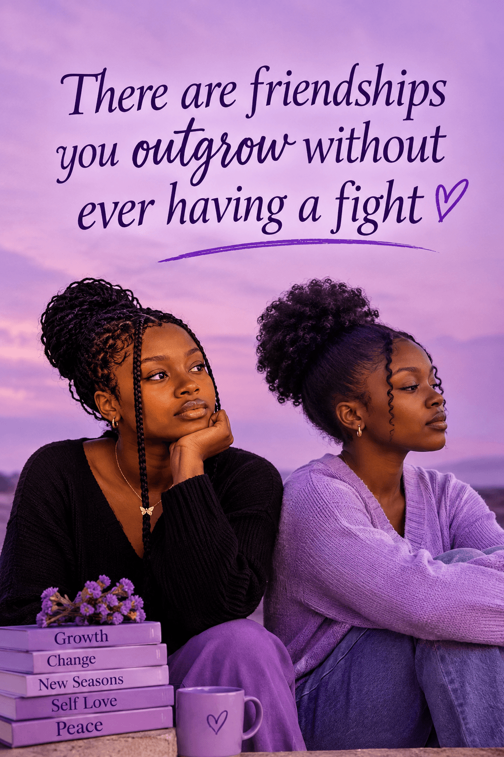 Outgrowing friendship without having a fight