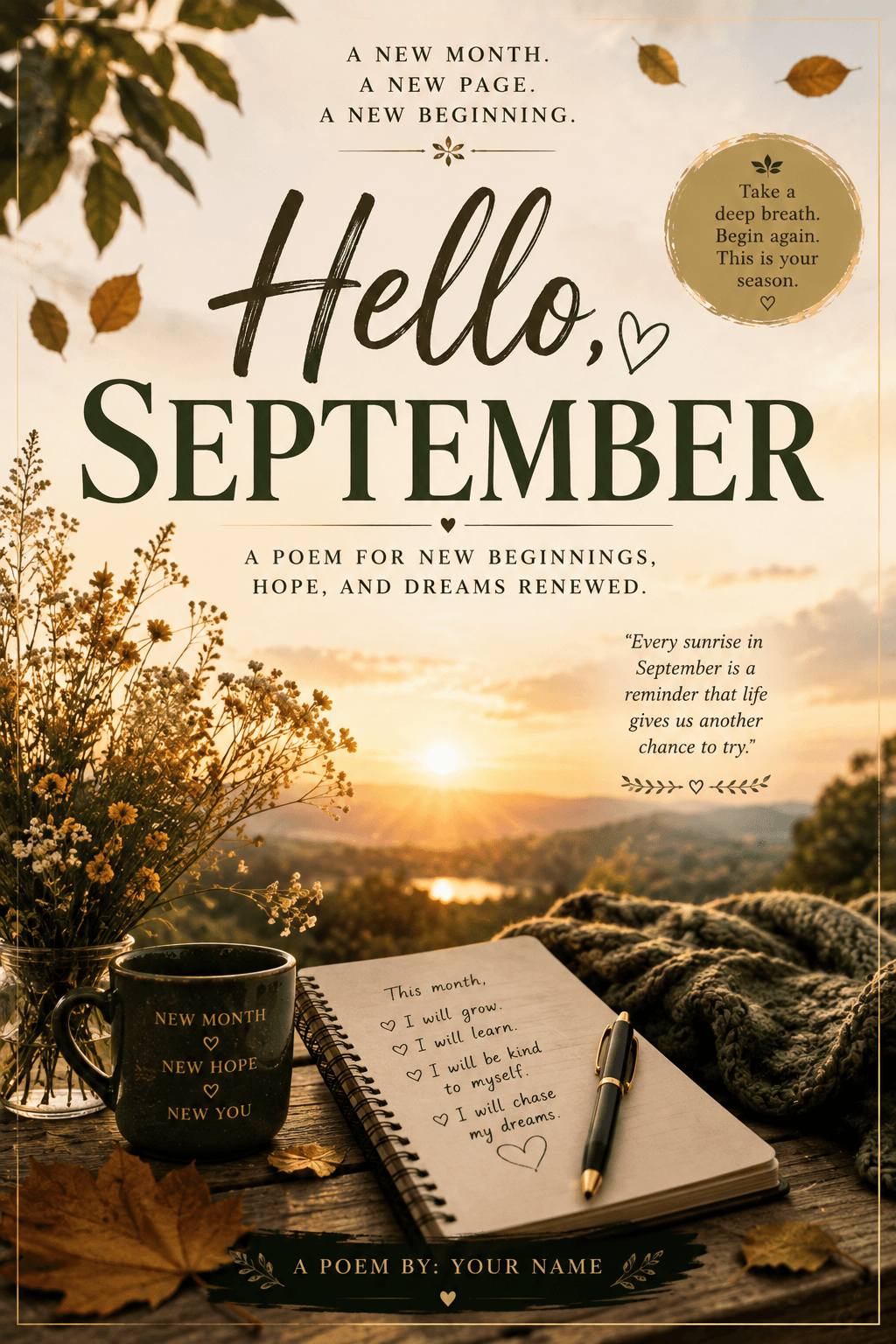 HELLO SEPTEMBER