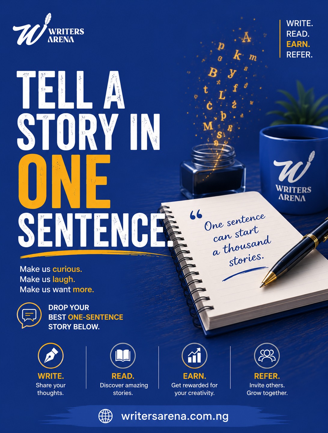 TELL US A STORY