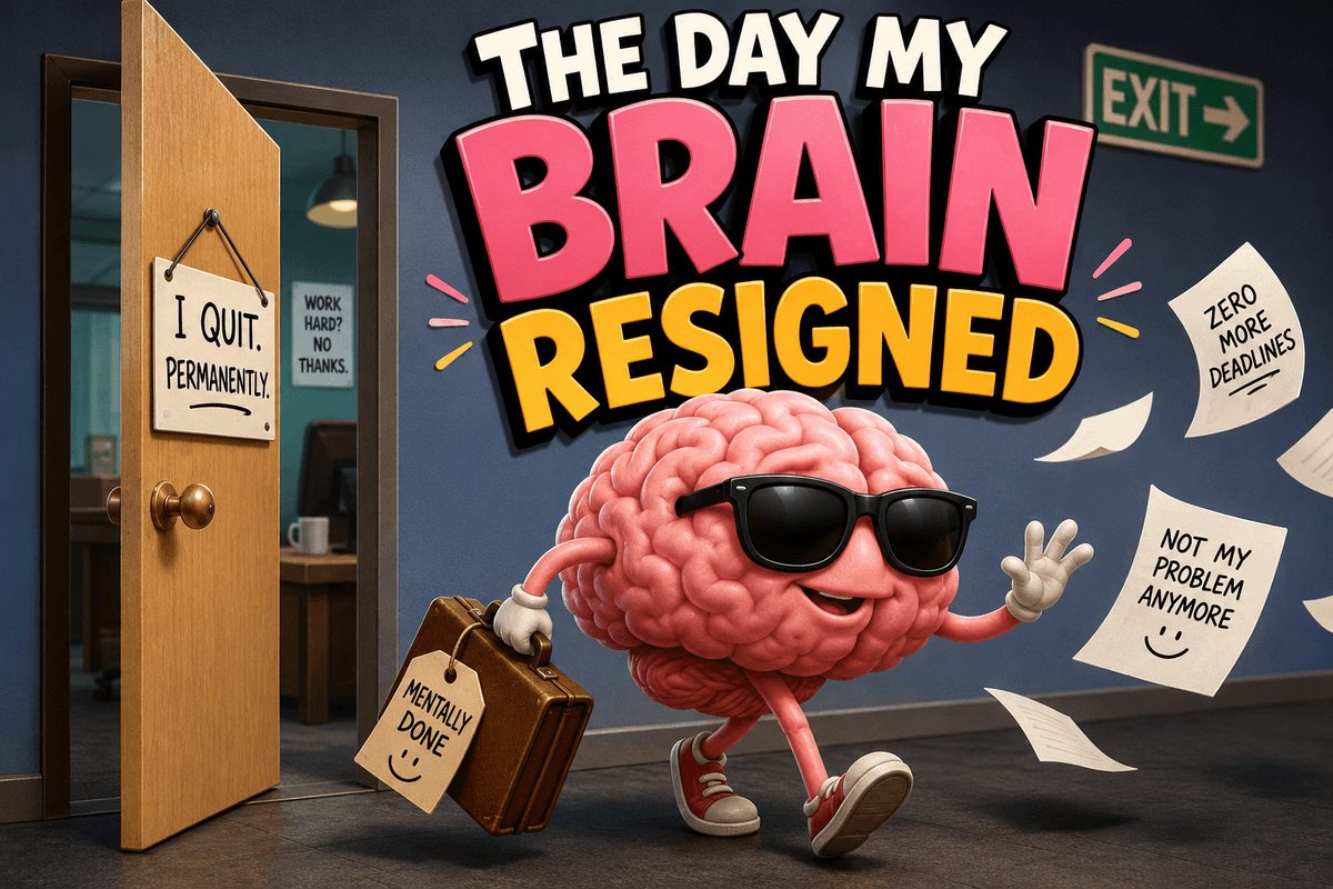 The Day My Brain Resigned