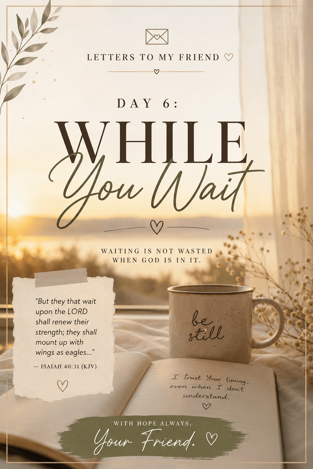 WHILE YOU WAIT