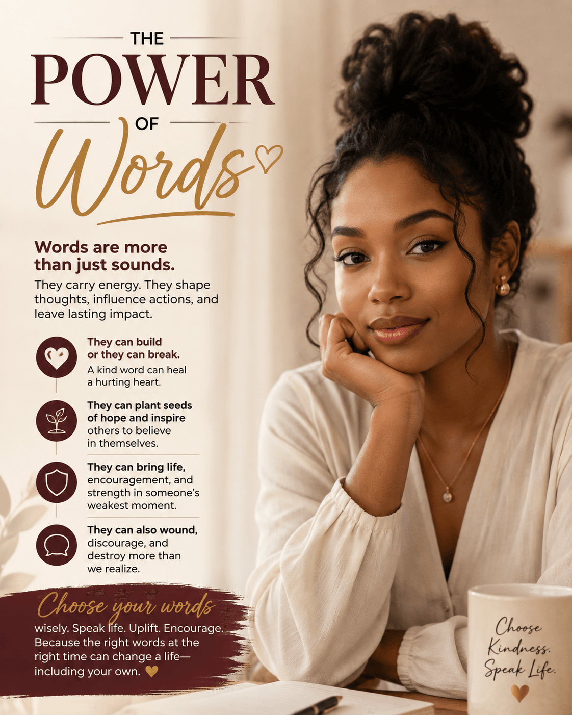 THE POWER OF WORDS