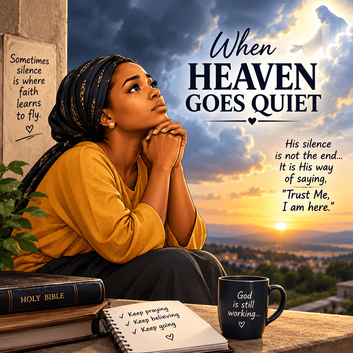 WHEN HEAVEN GOES QUIET