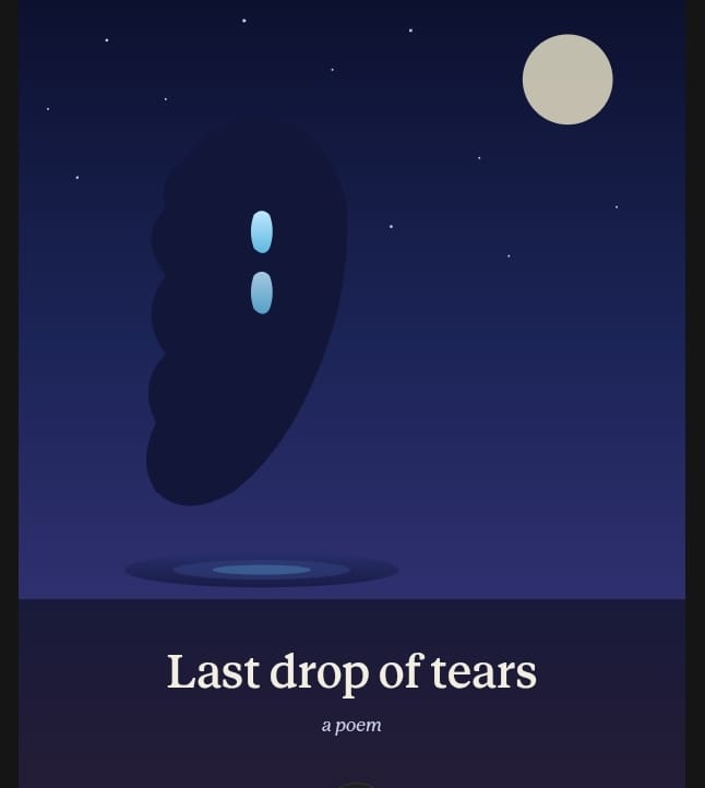 Last Drop of Tears (Holding on)