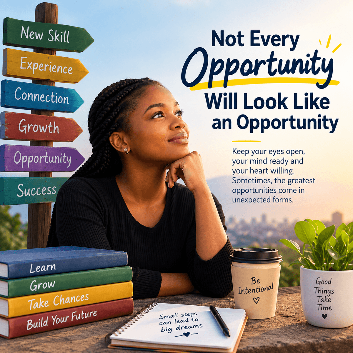 Not Every Opportunity Will Look Like an Opportunity