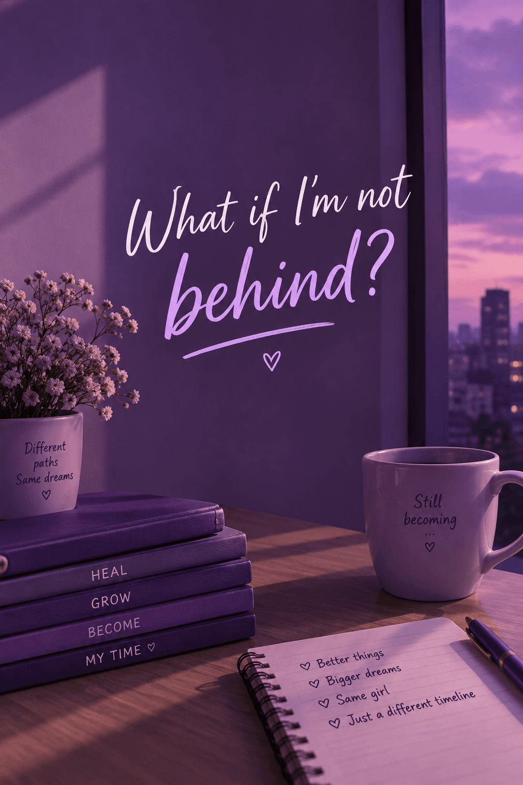 What if I'm not behind