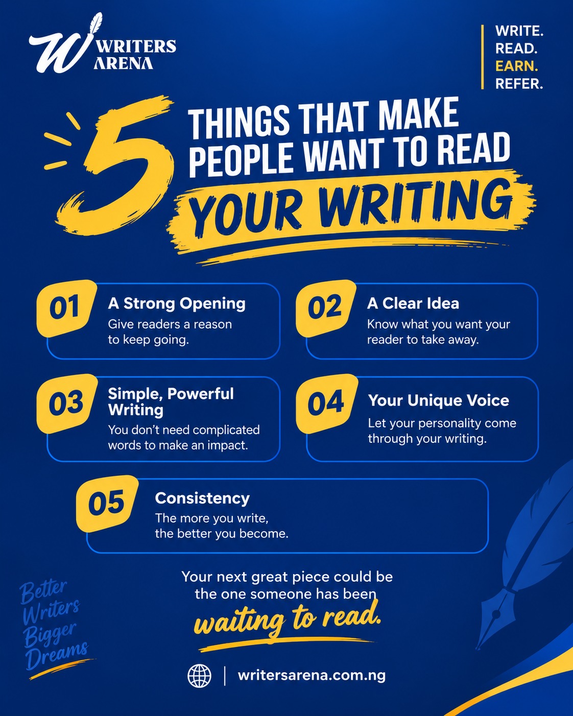 What makes your writing unique?