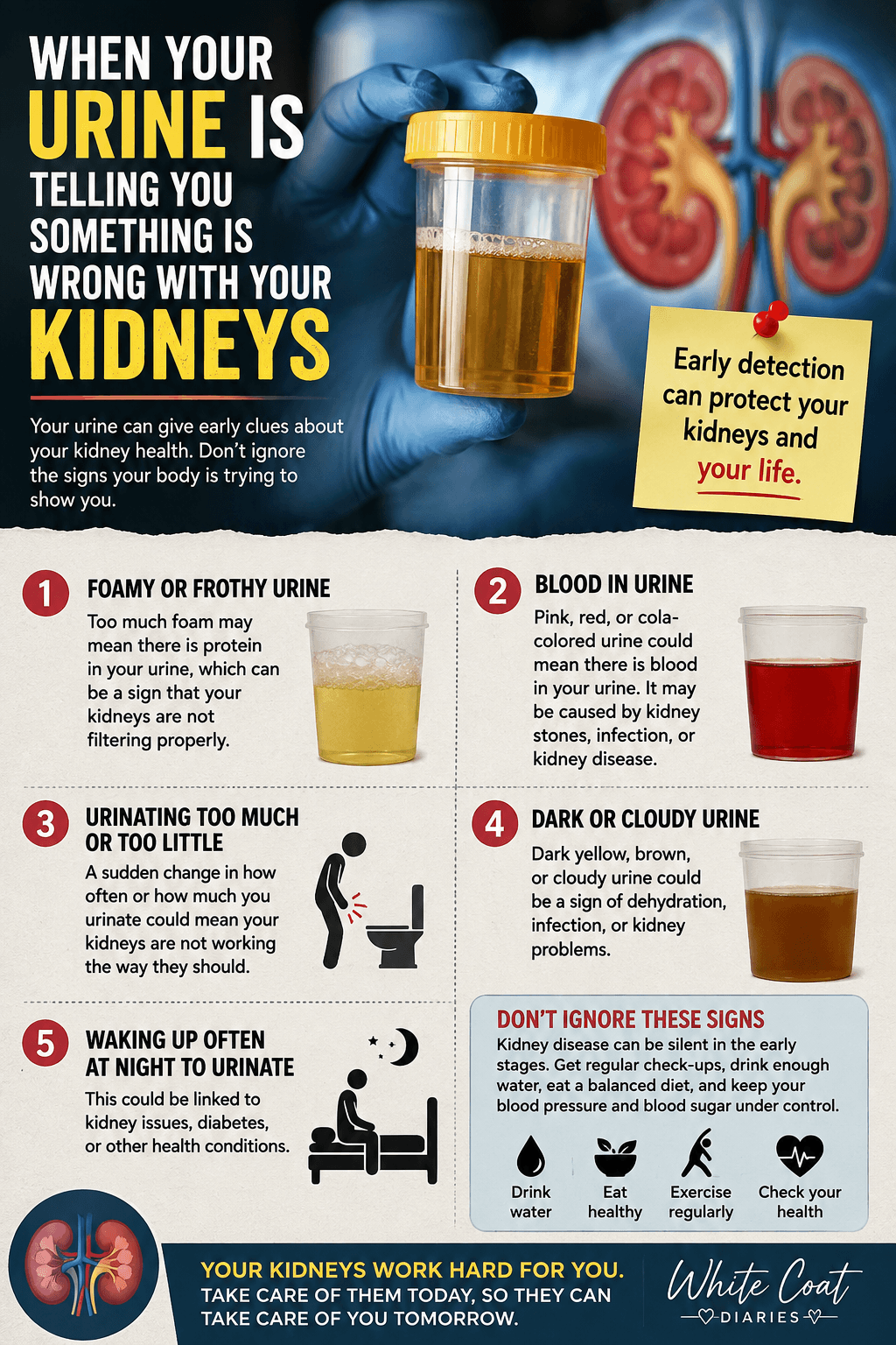 BEFORE YOU FLUSH: 5 THINGS YOUR URINE MIGHT BE TELLING YOU