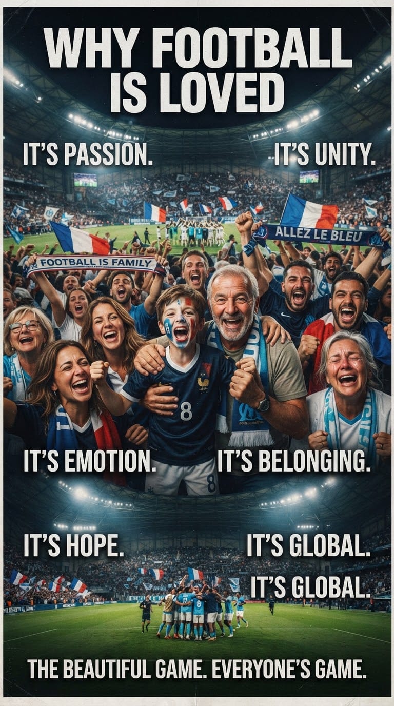 Why people love the sport football