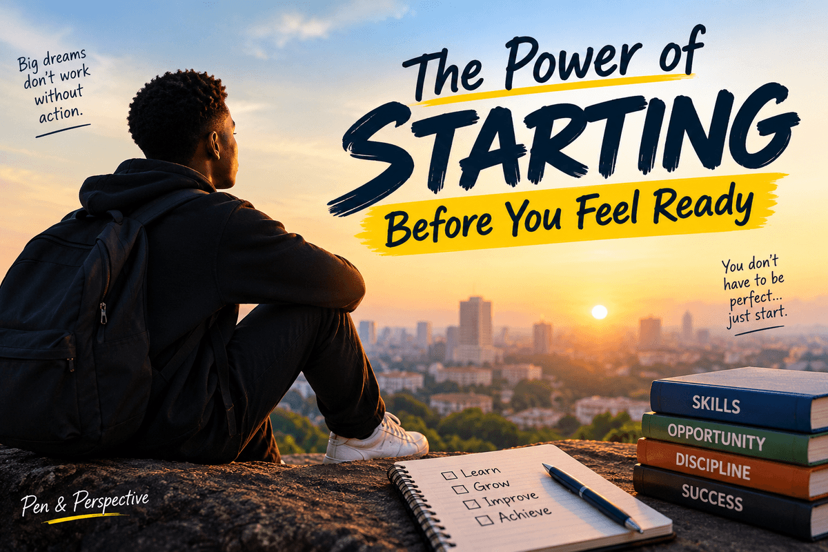 The Power of Starting Before You Feel Ready
