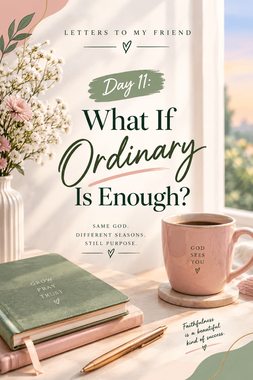 WHAT IF ORDINARY IS ENOUGH