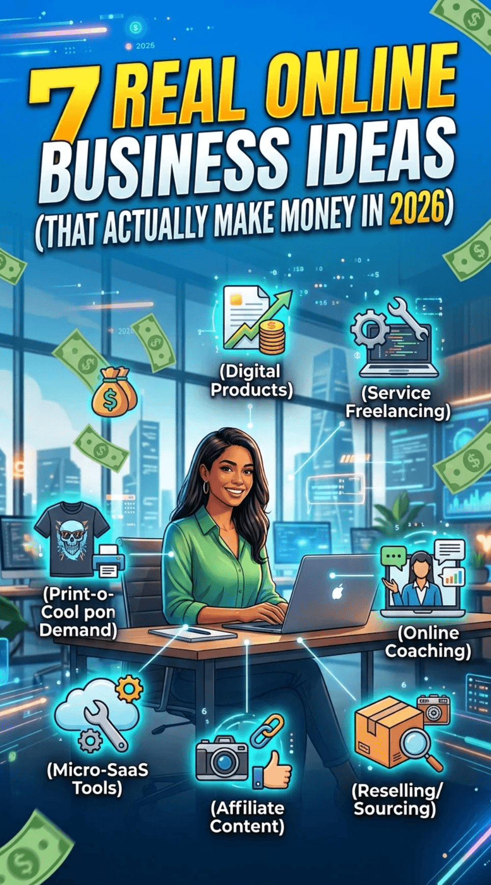 7 Online Business Ideas That Actually Make Money in 2026