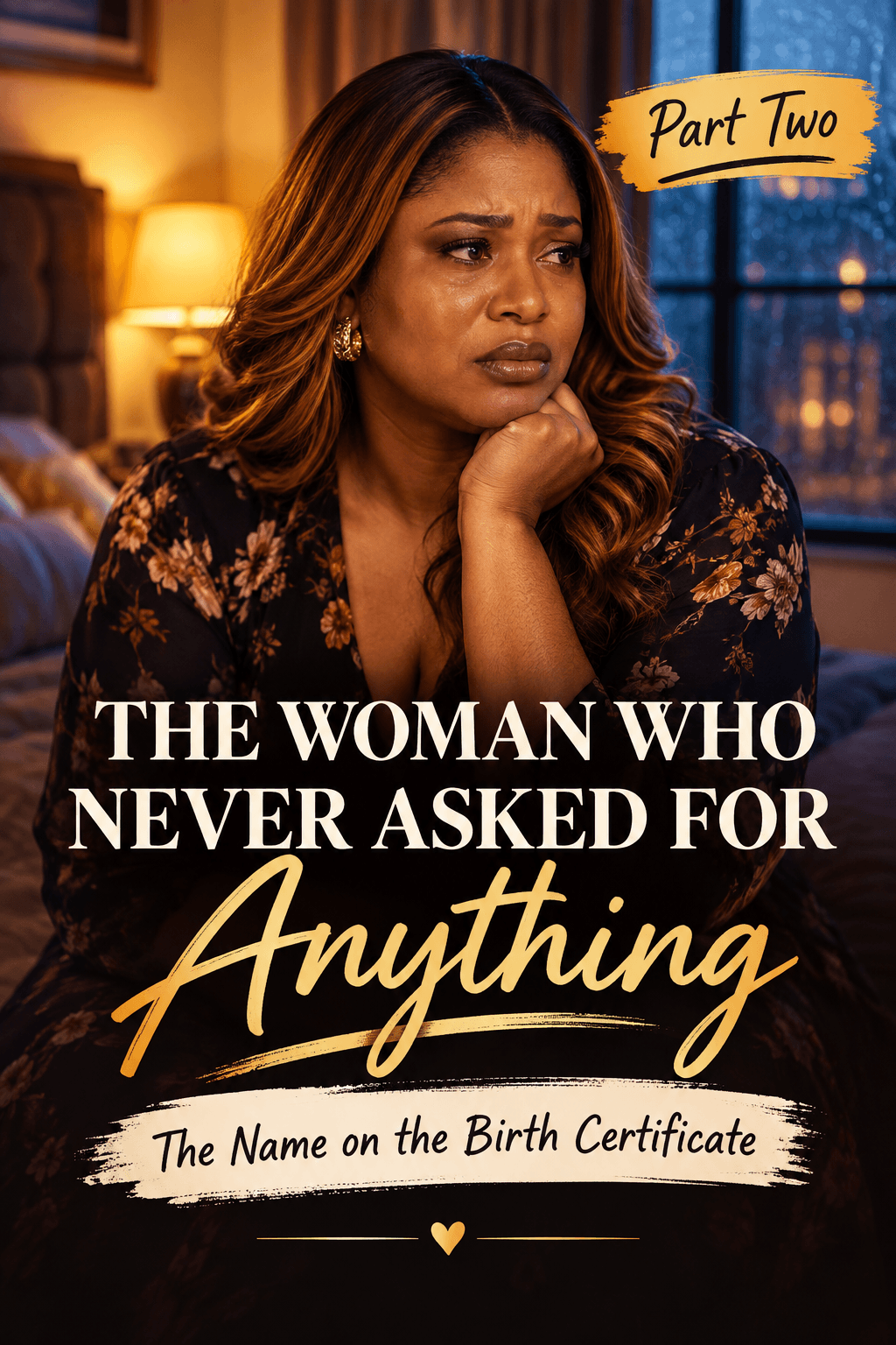 THE WOMAN WHO NEVER ASKED FOR ANYTHING  Part Two — The Name on the Birth Certificate