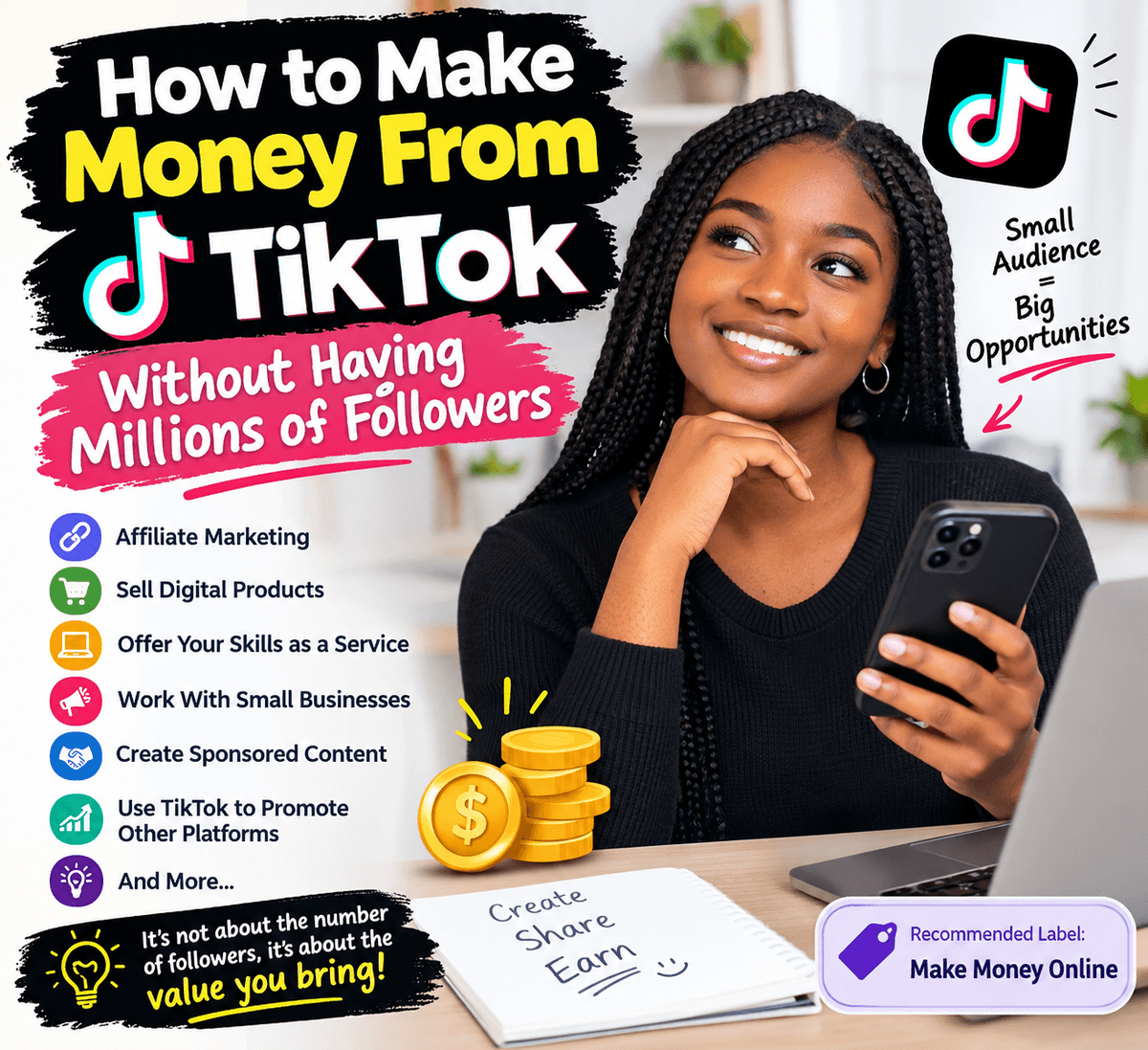 How to make money from tiktok