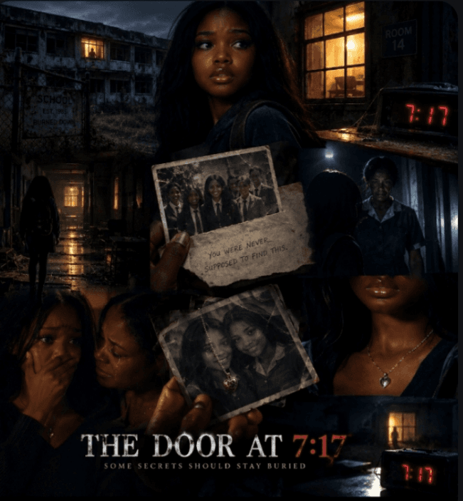 The door at 7:17: 2