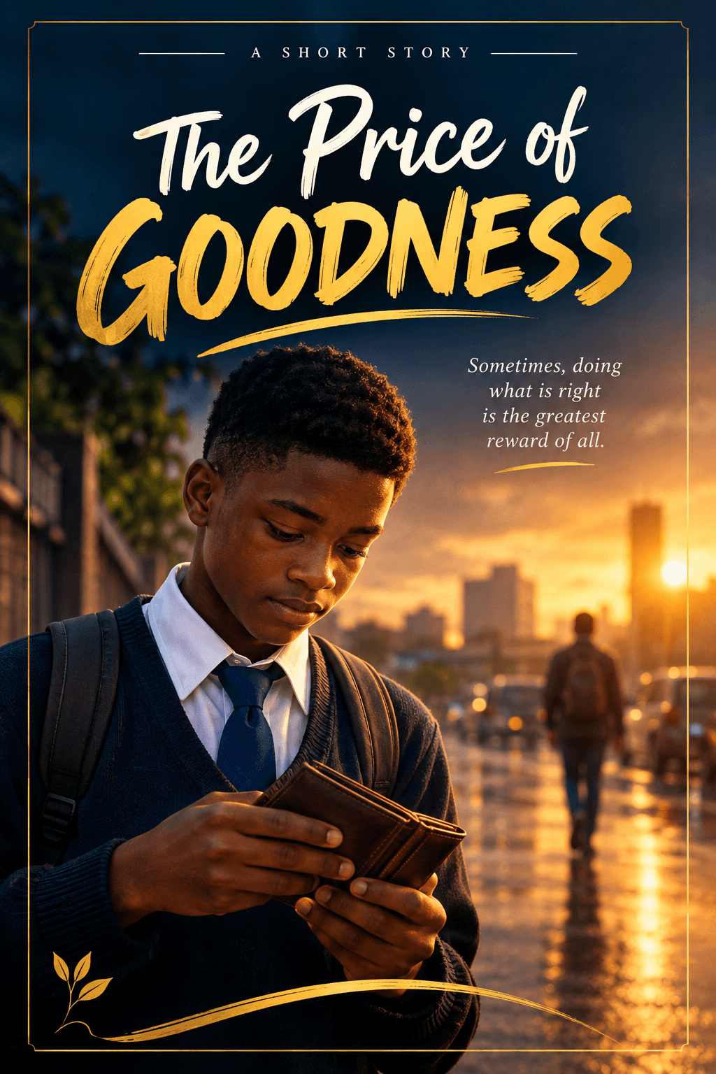 THE PRICE OF GOODNESS