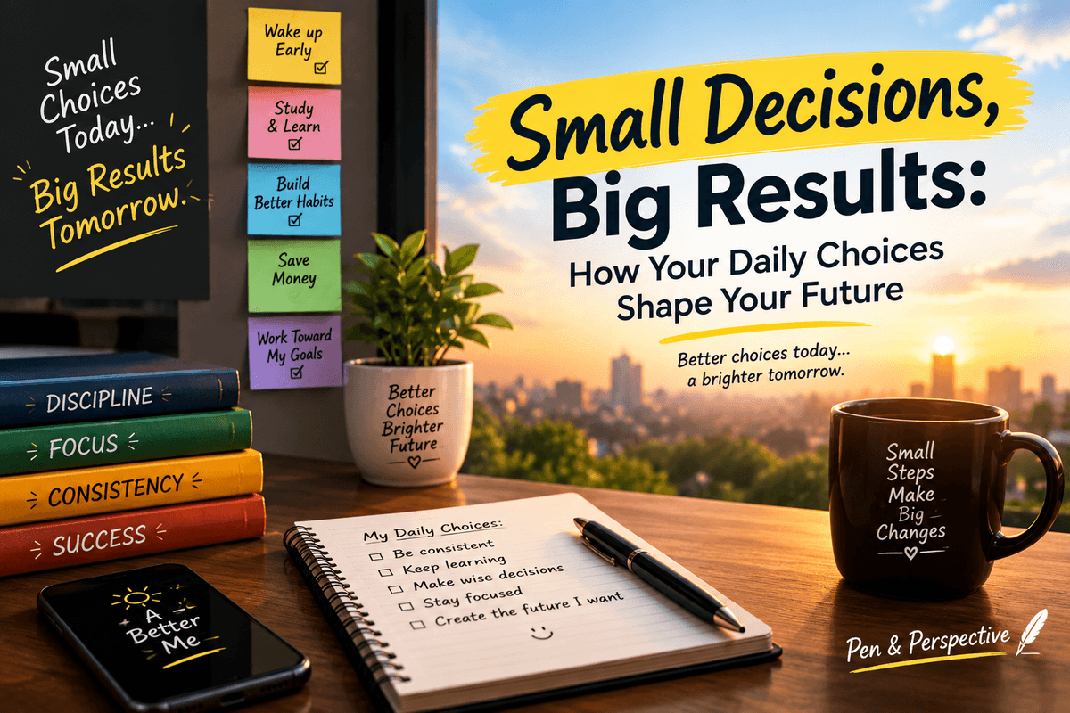 Small Decisions, Big Results: How Your Daily Choices Shape Your Future
