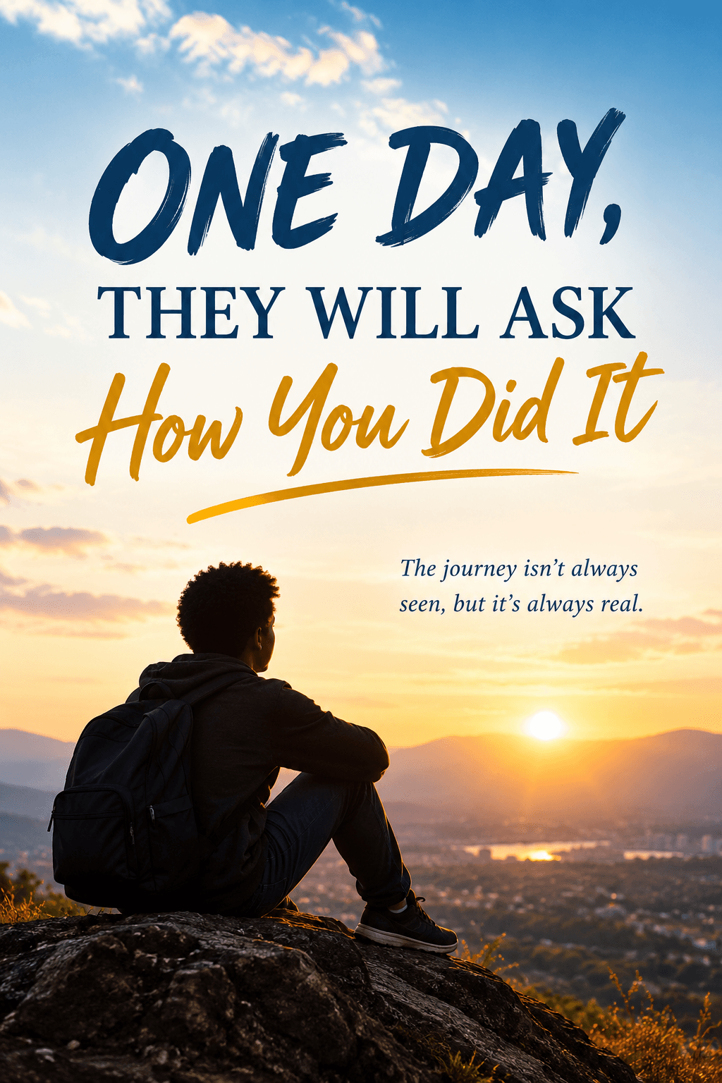 ONE DAY, THEY WILL ASK HOW YOU DID IT