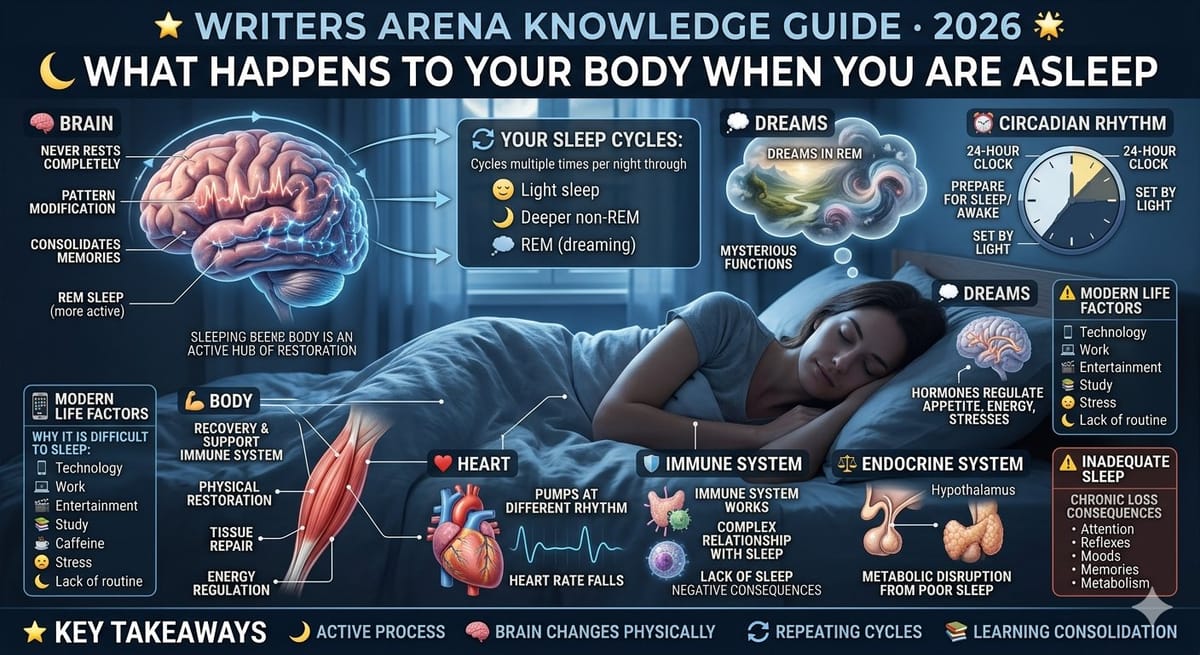 WHAT HAPPENS WHILE YOU ARE ASLEEP?