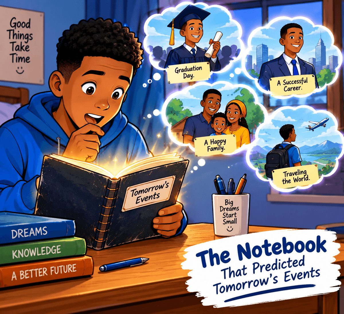 The Notebook That Predicted Tomorrow's Events
