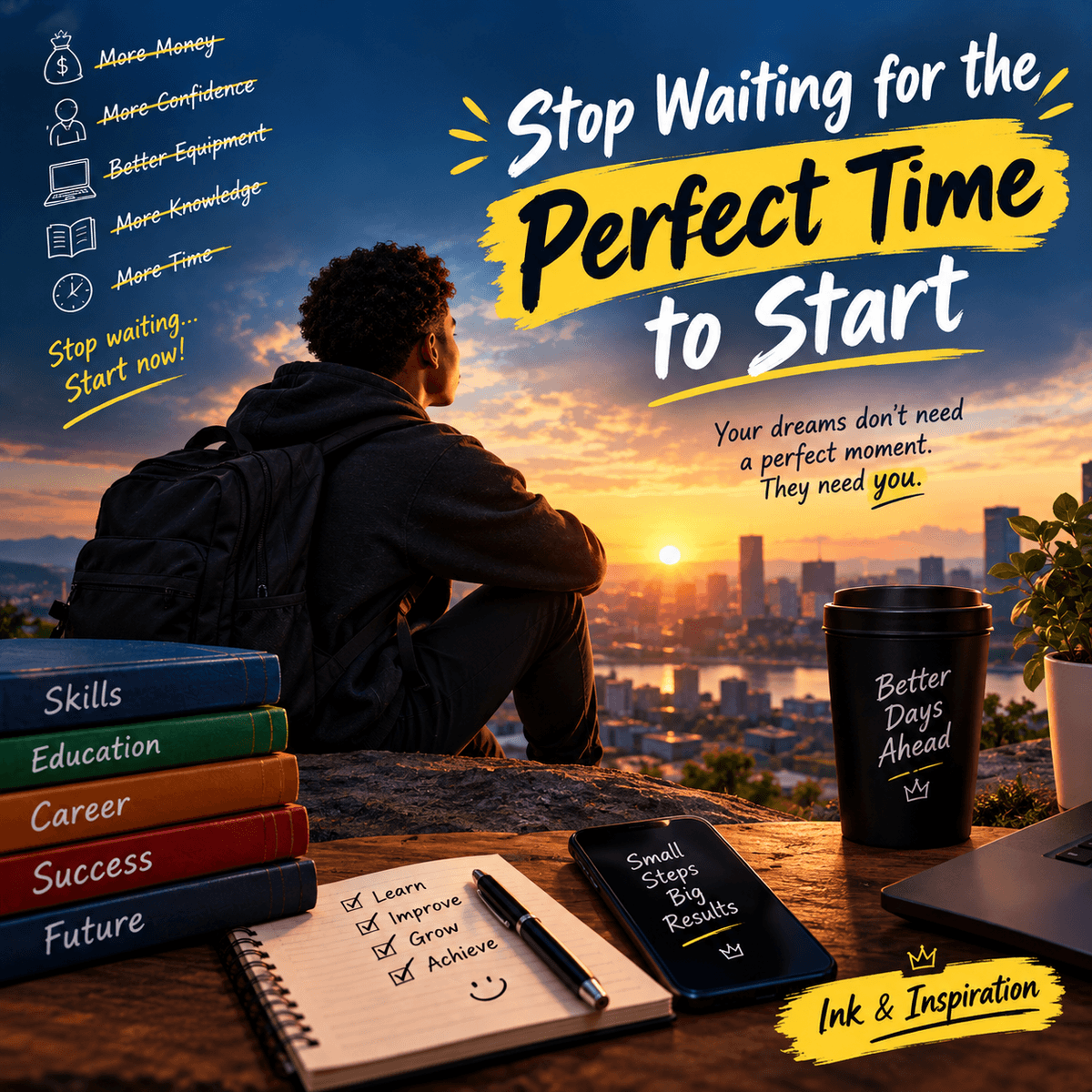 Stop Waiting for the Perfect Time to Start
