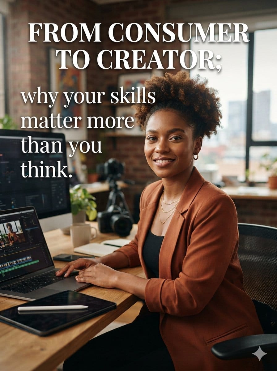 From Consumer to Creator: Why Your Skills Matter More Than You Think