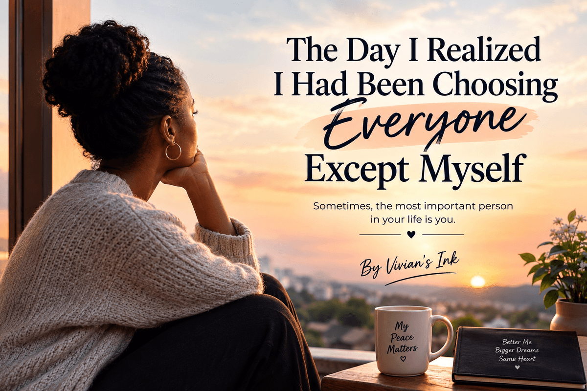 The Day I Realized I Had Been Choosing Everyone Except Myself