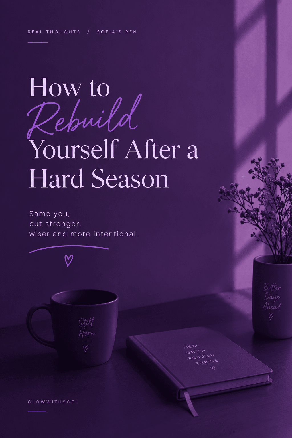 How to rebuild yourself after a hard season