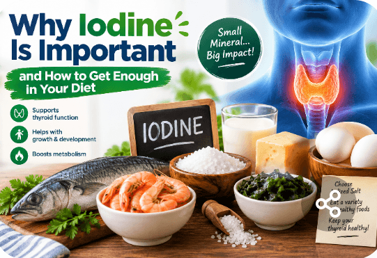 Why Iodine Is Important and How to Get Enough in Your Diet.