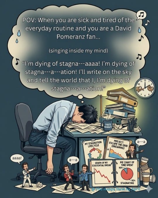 The "Desk Zombie" Chronicles: Surviving the Great Corporate Stagnation