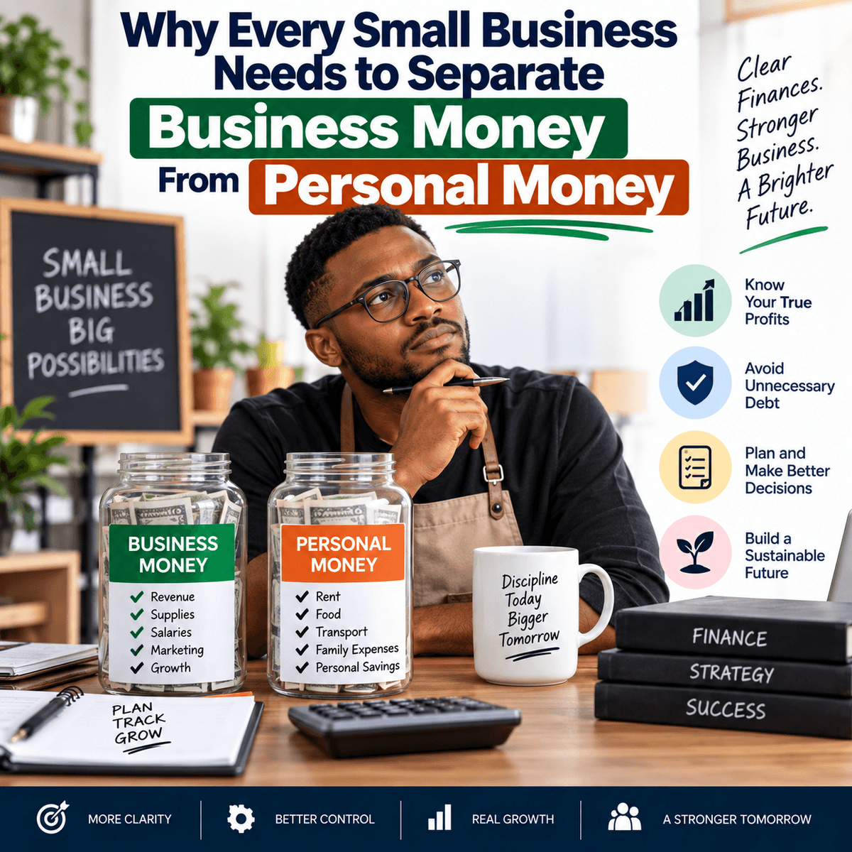 Why Every Small Business Needs to Separate Business Money From Personal Money