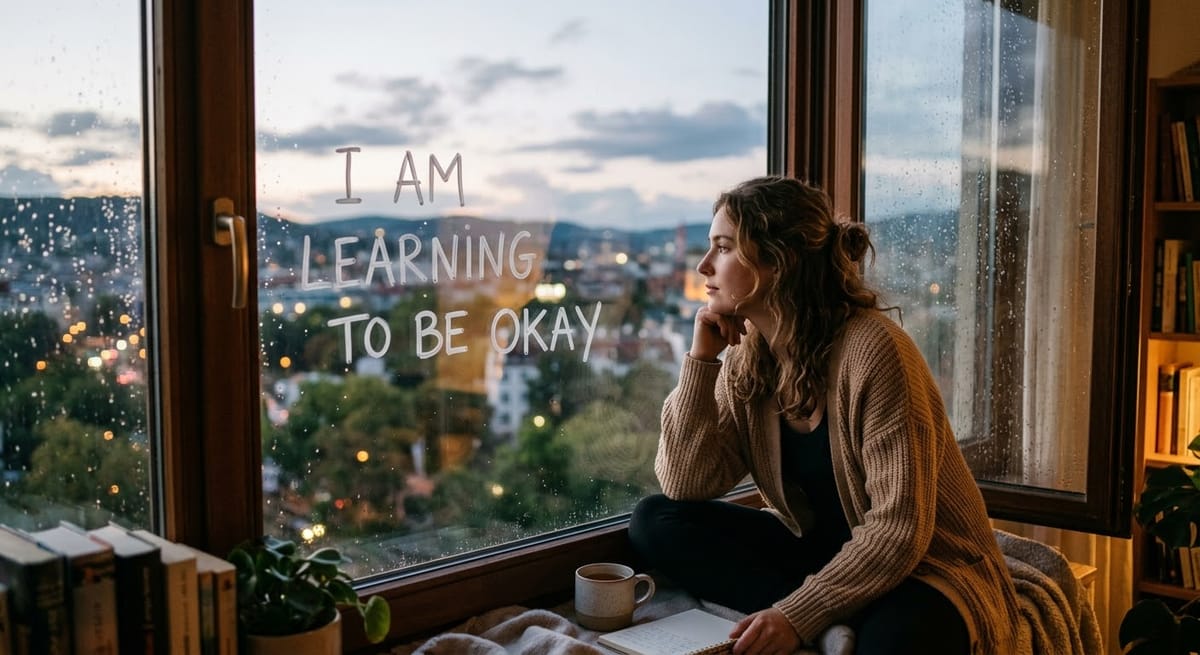 I AM LEARNING TO BE OKAY