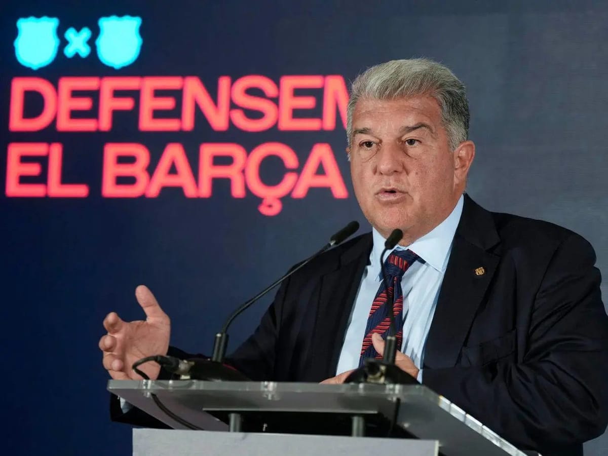 Joan Laporta Sets Barcelona Ambitious Target: ‘We Want to Win It All’