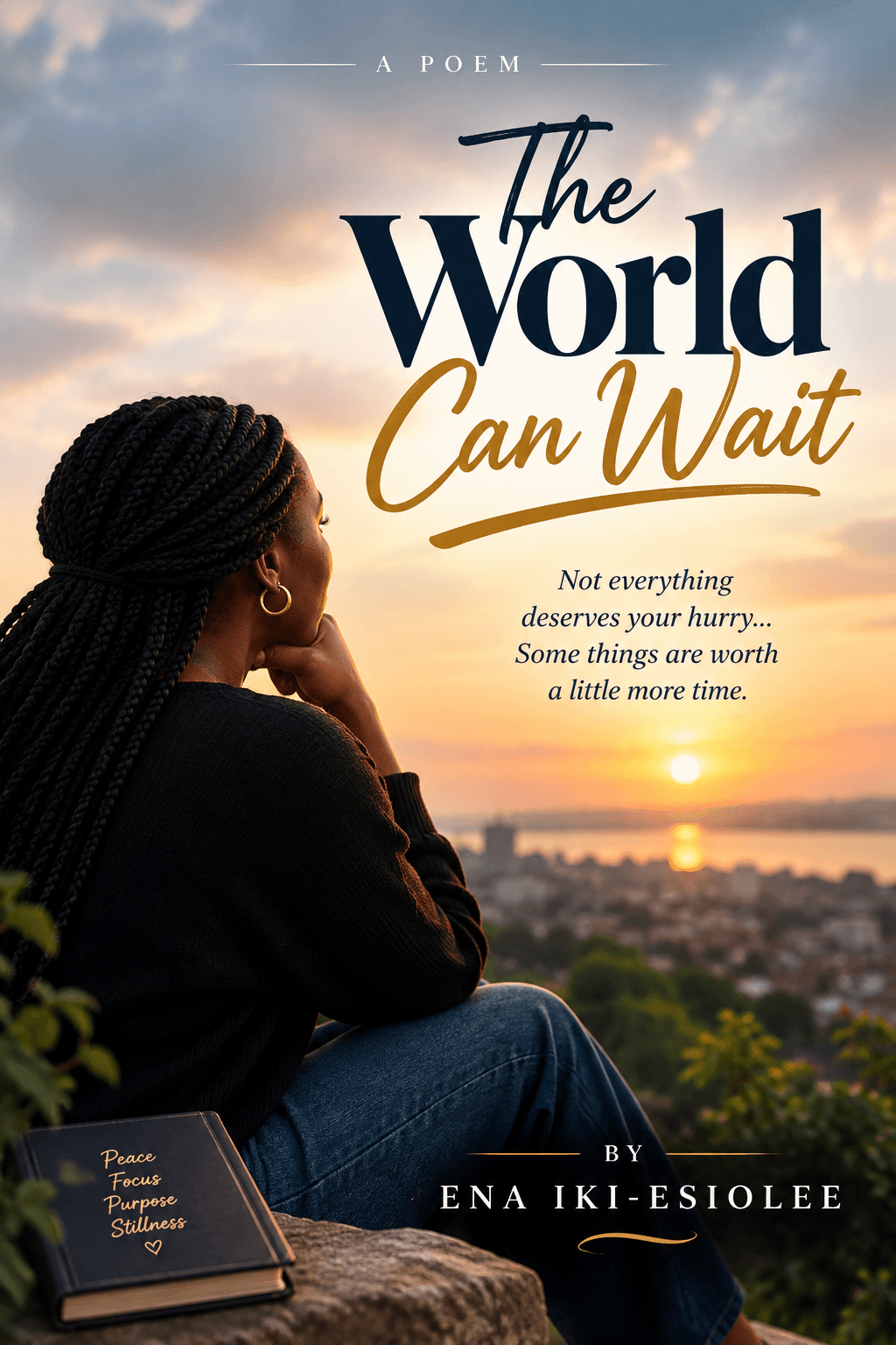 THE WORLD CAN WAIT.