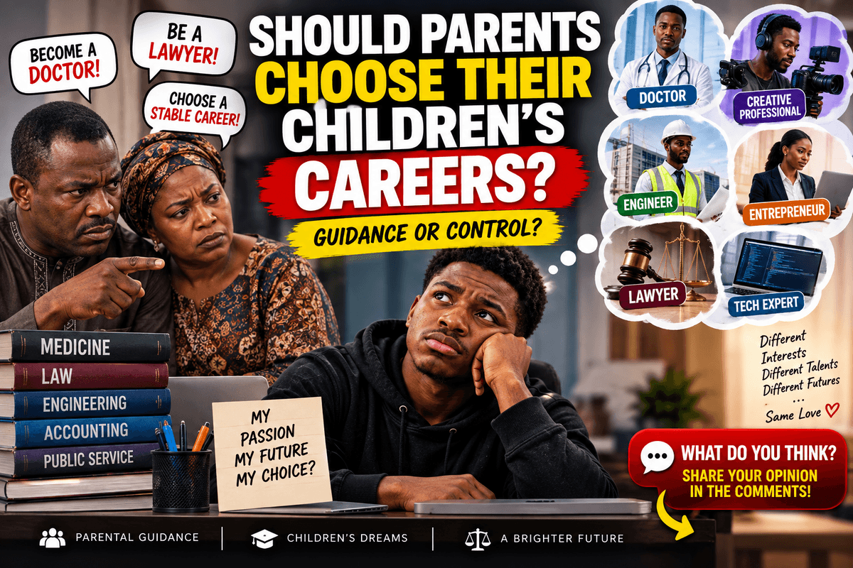 Should Parents Choose Their Children's Careers?