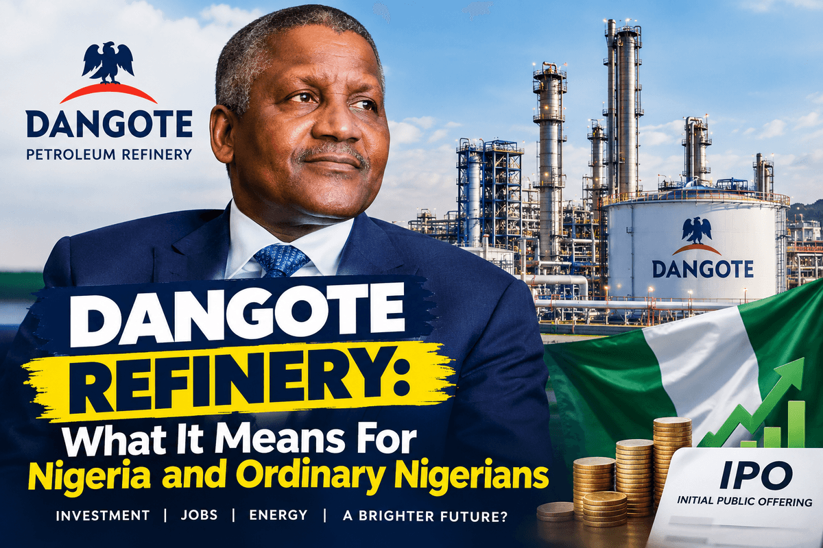 Dangote Refinery: Why Nigeria May Be Watching This IPO More Closely Than You Think