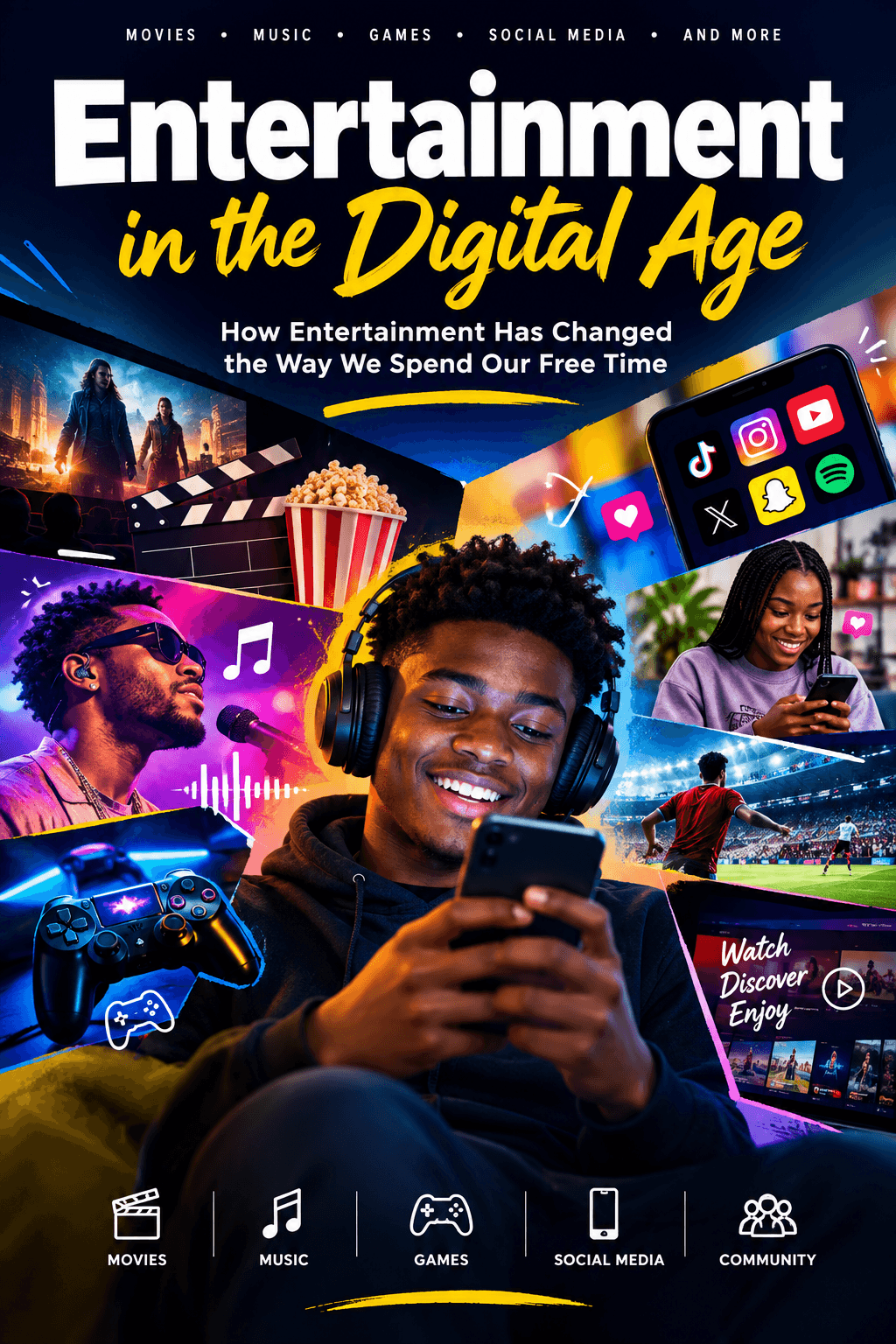 How Entertainment Has Changed the Way We Spend Our Free Time