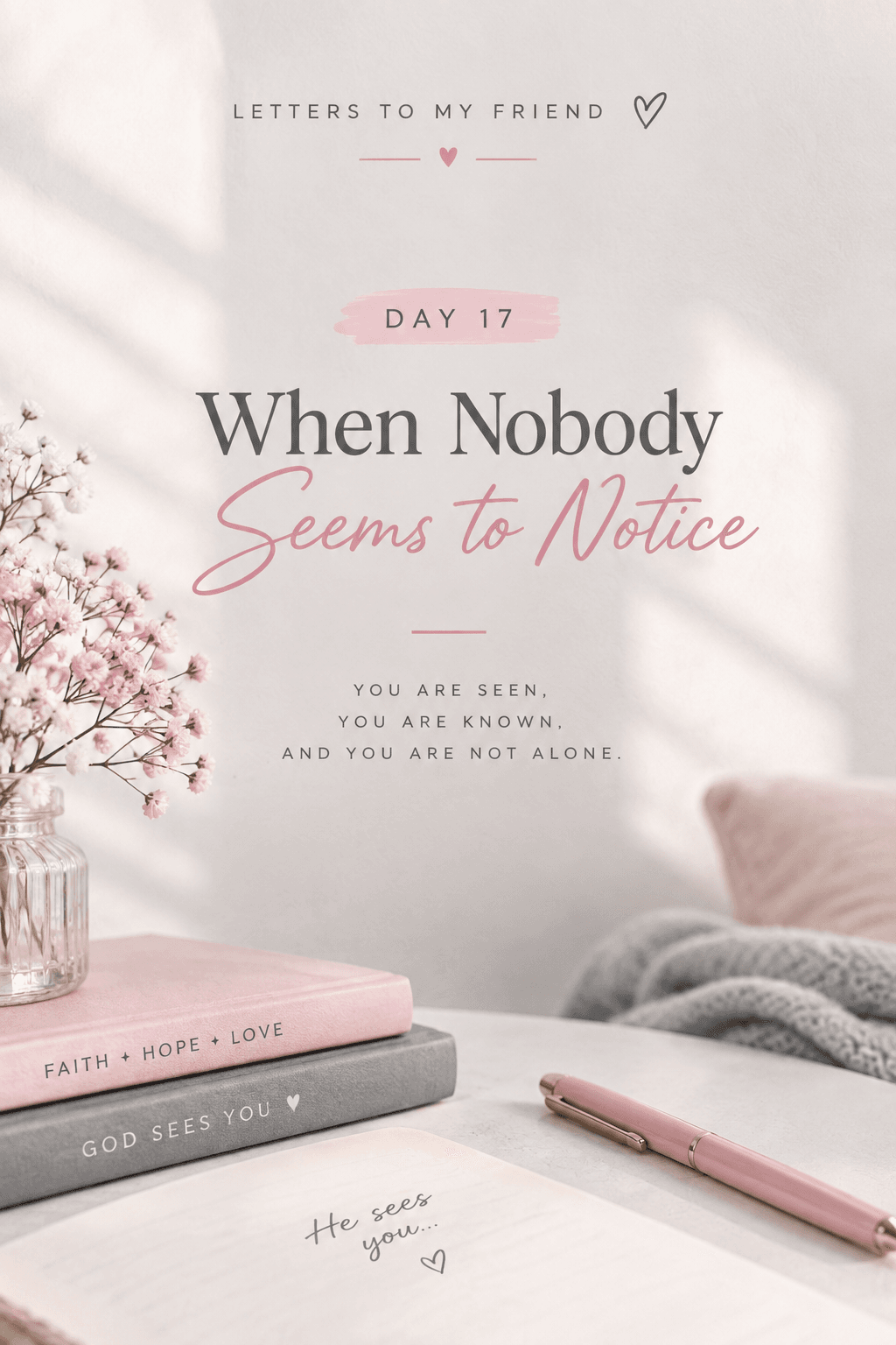 WHEN NOBODY SEEMS TO NOTICE