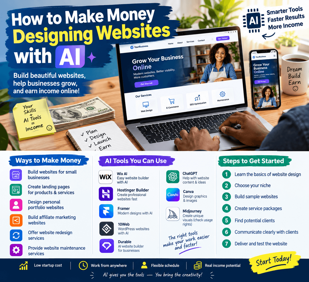 How to make money online