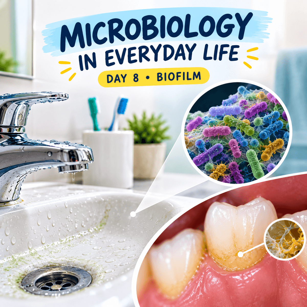 Microbiology in Everyday Life — Day 8 That Slimy Layer Is More Interesting Than You Think