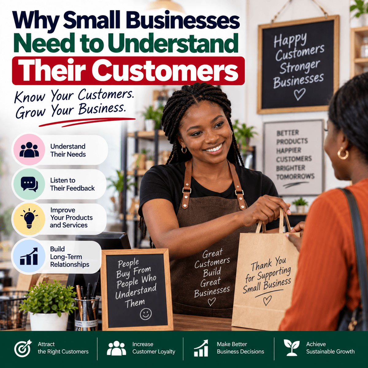 Why Small Businesses Need to Understand Their Customers