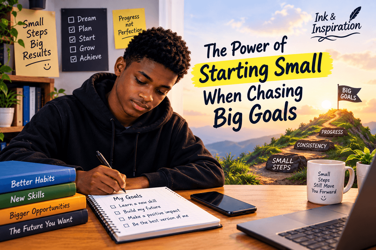 The Power of Starting Small When Chasing Big Goals