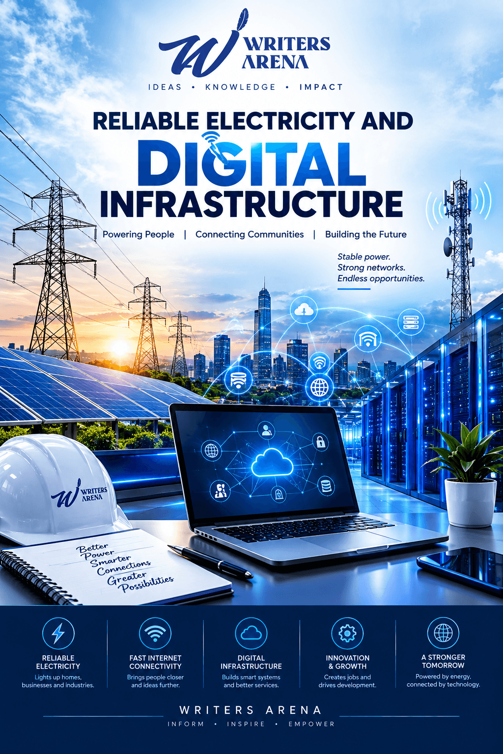 Reliable Electricity and Digital Infrastructure: Powering People, Connecting Communities, Building the Future