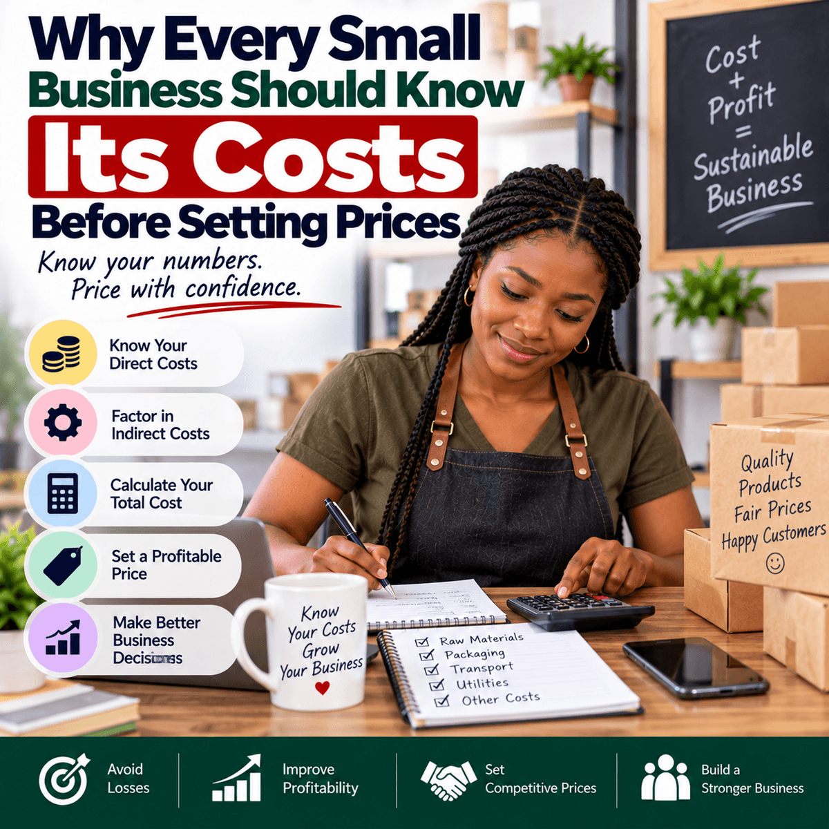 Why Every Small Business Should Know Its Costs Before Setting Prices