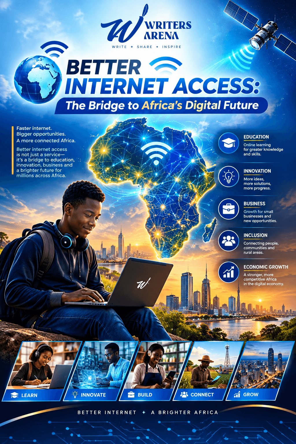 🌍 Better Internet Access: The Bridge to Africa’s Digital Future